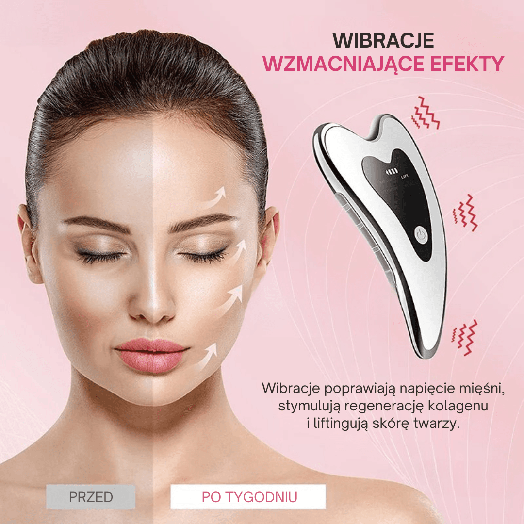Smoothy - Masażer wibracyjny Gua-Sha
