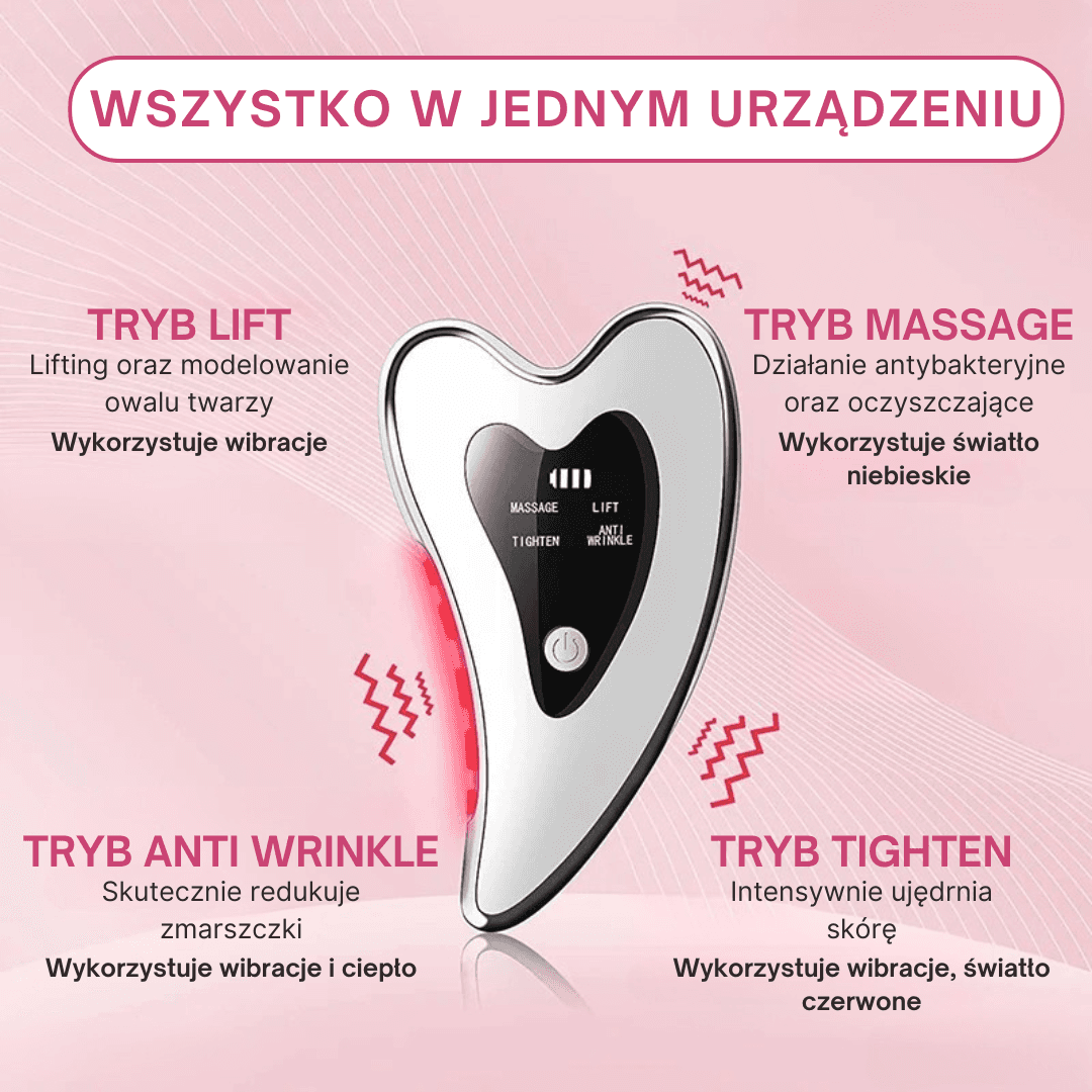 Smoothy - Masażer wibracyjny Gua-Sha